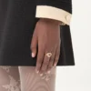 Bague Coeur Royal en métal, émail et cristaux Swarovski®