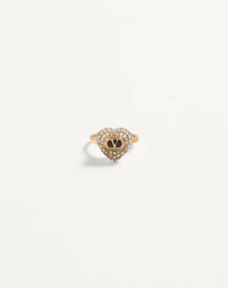 Bague Coeur Royal en métal, émail et cristaux Swarovski®