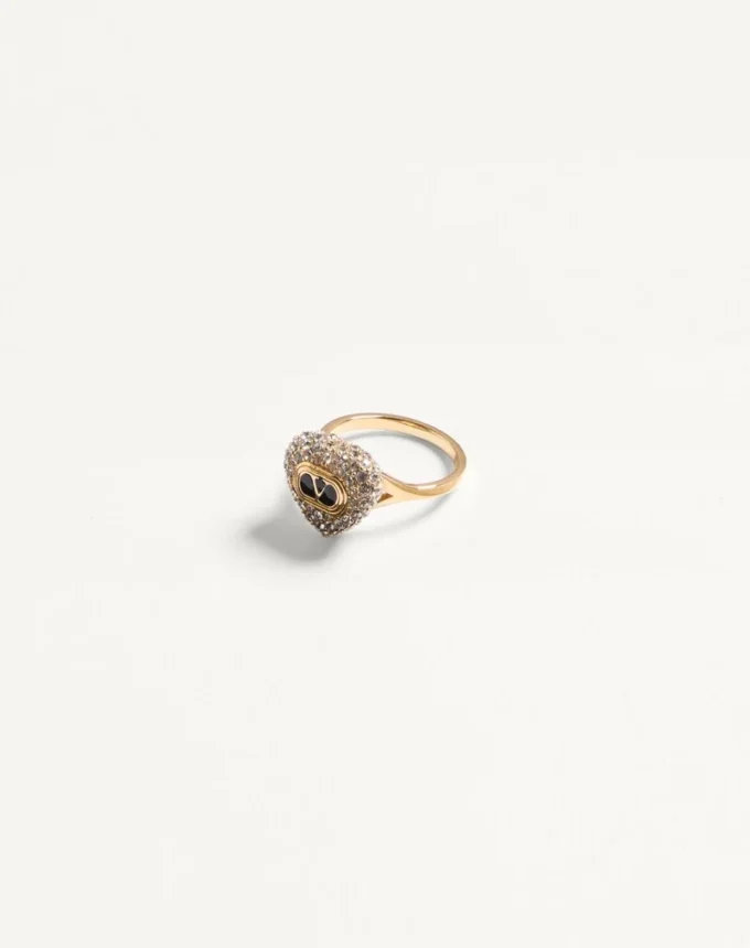 Bague Coeur Royal en métal, émail et cristaux Swarovski®