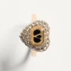 Bague Coeur Royal en métal, émail et cristaux Swarovski®