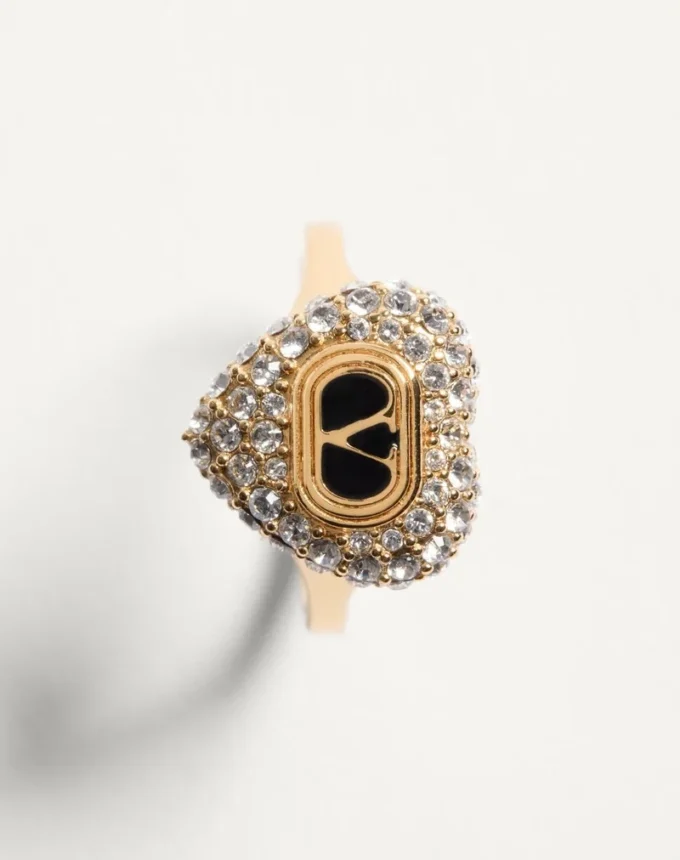 Bague Coeur Royal en métal, émail et cristaux Swarovski®