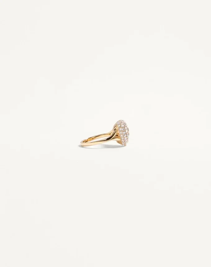 Bague Coeur Royal en métal, émail et cristaux Swarovski®