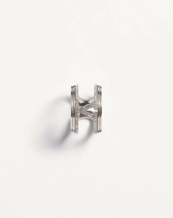 Bague Ovalette en métal et cristal Swarovski®