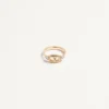 Bague Ovalette en métal et cristaux Swarovski®