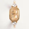 Bague Ovalette en métal et cristaux Swarovski®