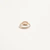 Bague Ovalette en métal et cristaux Swarovski®