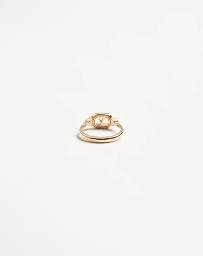 Bague Ovalette en métal et cristaux Swarovski®
