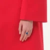 Bague signature Vlogo en métal, émail et cristaux