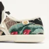 Ballerines Bay By Bay en tissu jacquard avec broderies florales Ballerines Bay By Bay en tissu jacquard avec broderies florales