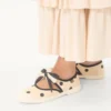 Ballerines Bay By Bay en tissu moiré Plus de pois Ballerines Bay By Bay en tissu moiré Plus de pois