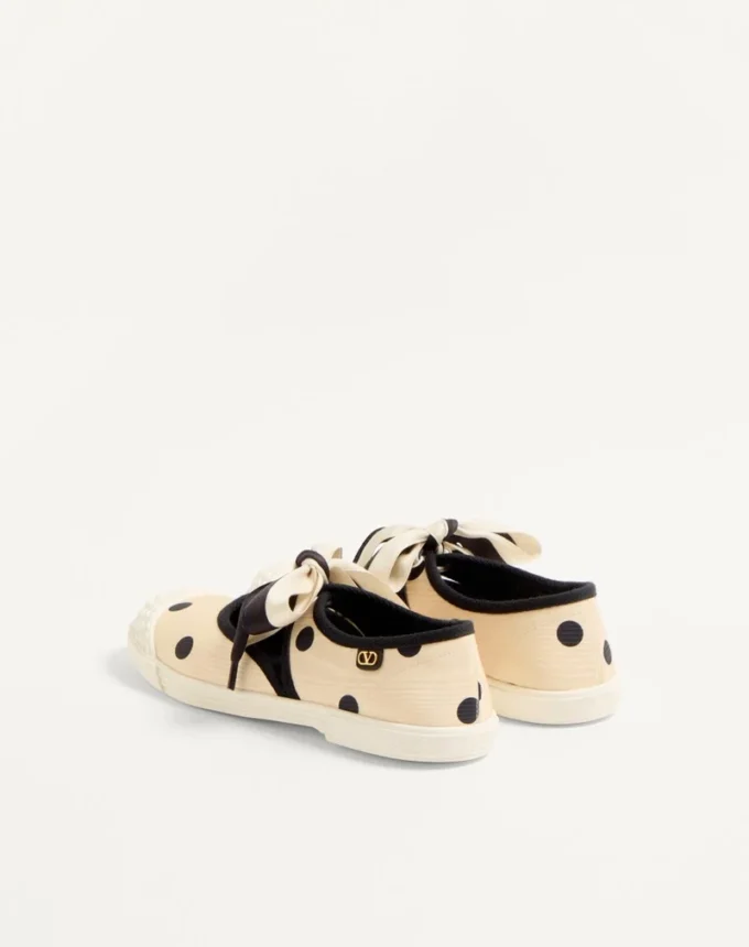 Ballerines Bay By Bay en tissu moiré Plus de pois Ballerines Bay By Bay en tissu moiré Plus de pois