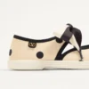 Ballerines Bay By Bay en tissu moiré Plus de pois Ballerines Bay By Bay en tissu moiré Plus de pois