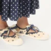 Ballerines Bay By Bay en tissu Papier Floral Ballerines Bay By Bay en tissu Papier Floral