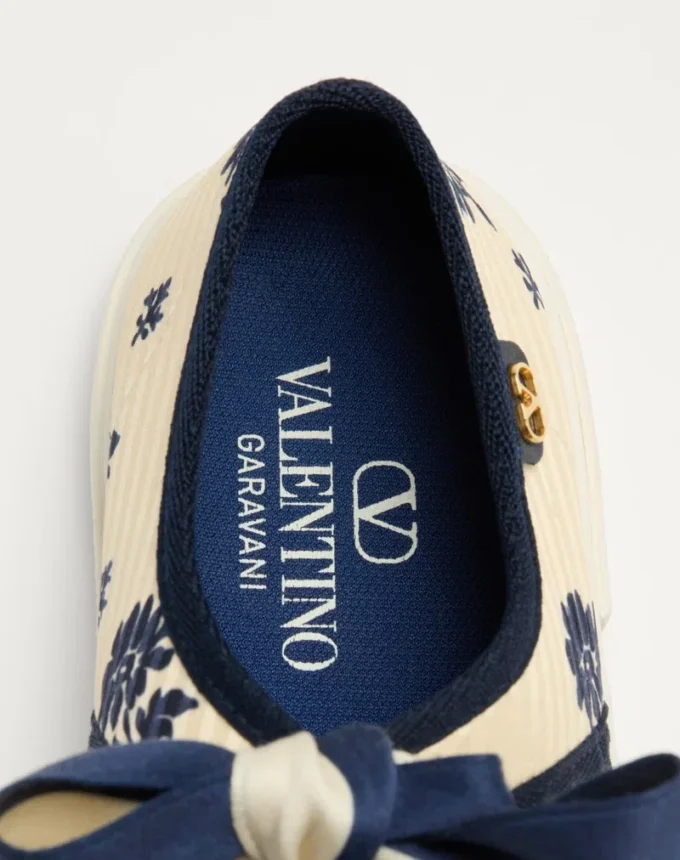 Ballerines Bay By Bay en tissu Papier Floral Ballerines Bay By Bay en tissu Papier Floral