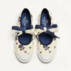 Ballerines Bay By Bay en tissu Papier Floral Ballerines Bay By Bay en tissu Papier Floral