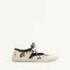 Ballerines Bay By Bay en tissu Papier Floral Ballerines Bay By Bay en tissu Papier Floral