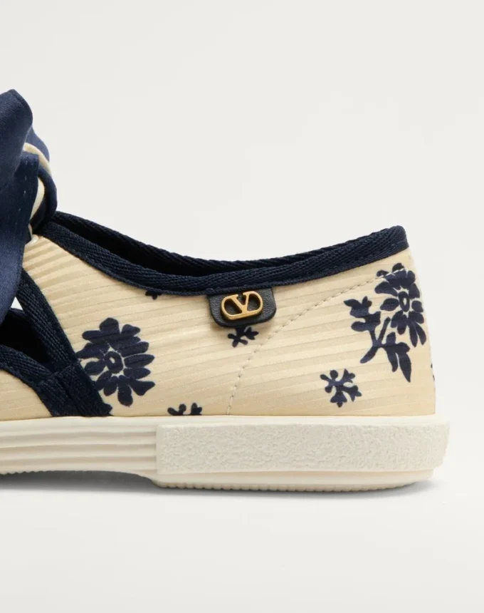 Ballerines Bay By Bay en tissu Papier Floral Ballerines Bay By Bay en tissu Papier Floral
