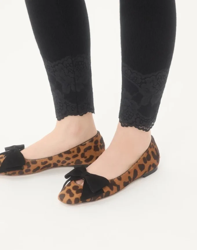 Ballerines Bowow en cuir de veau effet poney Ballerines Bowow en cuir de veau effet poney