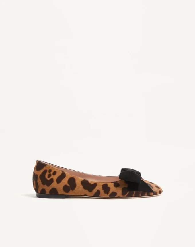 Ballerines Bowow en cuir de veau effet poney Ballerines Bowow en cuir de veau effet poney