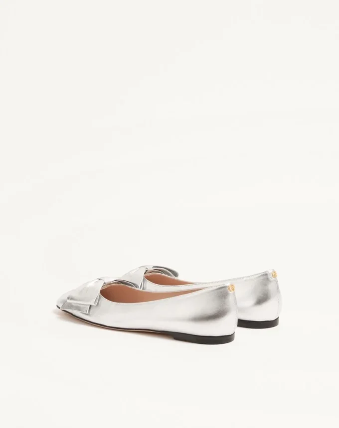 Ballerines Bowow en cuir nappa laminé Ballerines Bowow en cuir nappa laminé