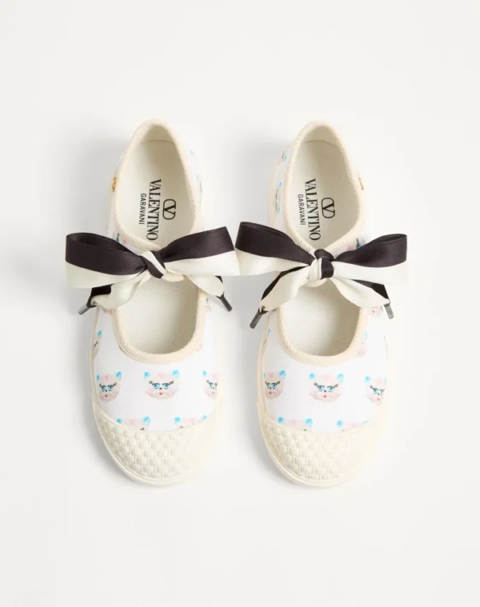 Ballerines en tissu Bay By Bay avec imprimé Le Chat De La Maison
