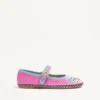 Ballerines Mary-Jane Endouce en velours avec broderie Le Chat De La Maison Ballerines Mary-Jane Endouce en velours avec broderie Le Chat De La Maison