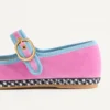Ballerines Mary-Jane Endouce en velours avec broderie Le Chat De La Maison Ballerines Mary-Jane Endouce en velours avec broderie Le Chat De La Maison