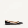 Ballerines Rockstud en cuir verni