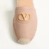 Ballerines Vlogo Signature en cuir de veau grainé 25 mm Ballerines Vlogo Signature en cuir de veau grainé 25 mm
