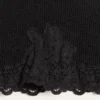 Bandeau en cachemire et dentelle VLogo Signature