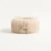 Bandeau en fausse fourrure VLogo Signature