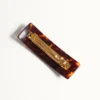 Barrette à cheveux Vlogo Signature en résine, métal et cristaux Barrette à cheveux Vlogo Signature en résine, métal et cristaux