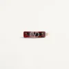 Barrette à cheveux Vlogo Signature en résine, métal et cristaux Swarovski® Barrette à cheveux Vlogo Signature en résine, métal et cristaux Swarovski®