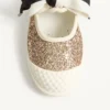 Baskets ballerines Bay By Bay en tissu pailleté
