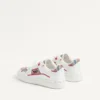 Baskets basses Freedots en cuir de veau et tissu Voyage Imaginaire Baskets basses Freedots en cuir de veau et tissu Voyage Imaginaire