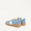 Baskets basses Upvillage en cuir croûte et nylon Baskets basses Upvillage en cuir croûte et nylon