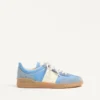 Baskets basses Upvillage en cuir croûte et nylon Baskets basses Upvillage en cuir croûte et nylon