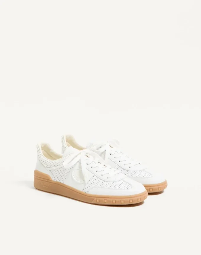 Baskets basses Upvillage en cuir nappa perforé Baskets basses Upvillage en cuir nappa perforé