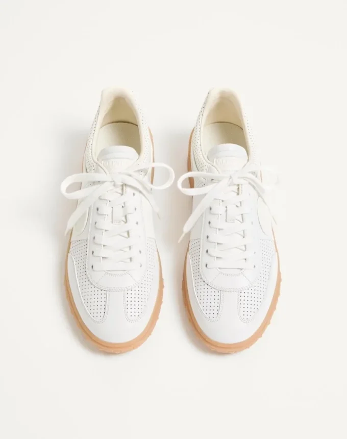 Baskets basses Upvillage en cuir nappa perforé Baskets basses Upvillage en cuir nappa perforé