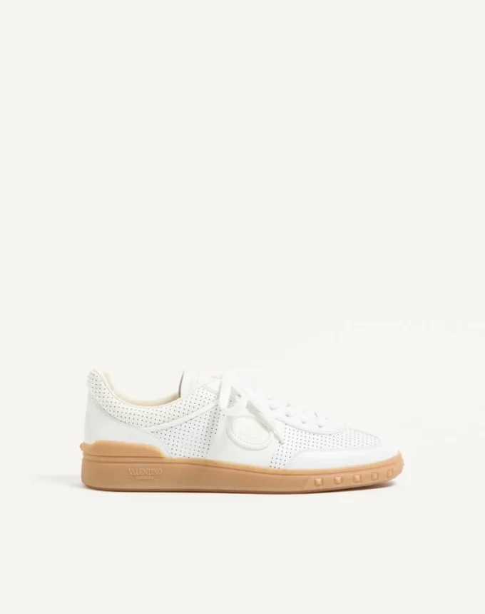 Baskets basses Upvillage en cuir nappa perforé Baskets basses Upvillage en cuir nappa perforé