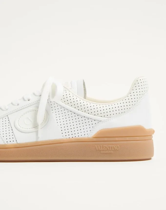Baskets basses Upvillage en cuir nappa perforé Baskets basses Upvillage en cuir nappa perforé