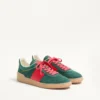 Baskets basses Upvillage en cuir refendu et cuir nappa de veau Baskets basses Upvillage en cuir refendu et cuir nappa de veau