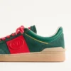 Baskets basses Upvillage en cuir refendu et cuir nappa de veau Baskets basses Upvillage en cuir refendu et cuir nappa de veau