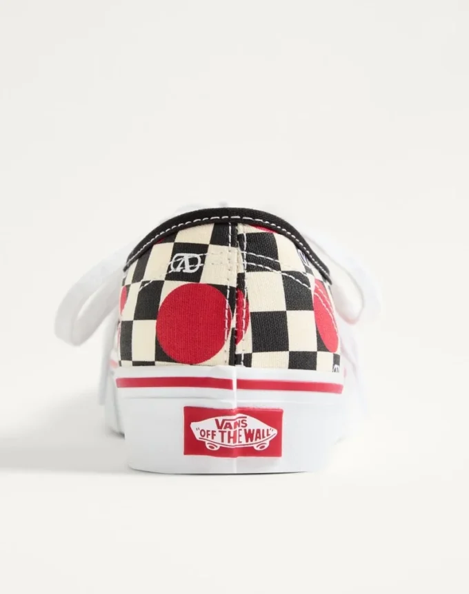 Baskets basses Valentino Garavani et Vans en tissu avec imprimé VLogo Checkerboard et détails à pois Baskets basses Valentino Garavani et Vans en tissu avec imprimé VLogo Checkerboard et détails à pois