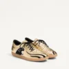 Baskets Kicky en cuir nappa laminé Baskets Kicky en cuir nappa laminé