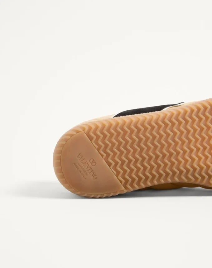 Baskets Kicky en cuir nappa laminé Baskets Kicky en cuir nappa laminé