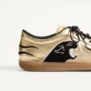 Baskets Kicky en cuir nappa laminé Baskets Kicky en cuir nappa laminé