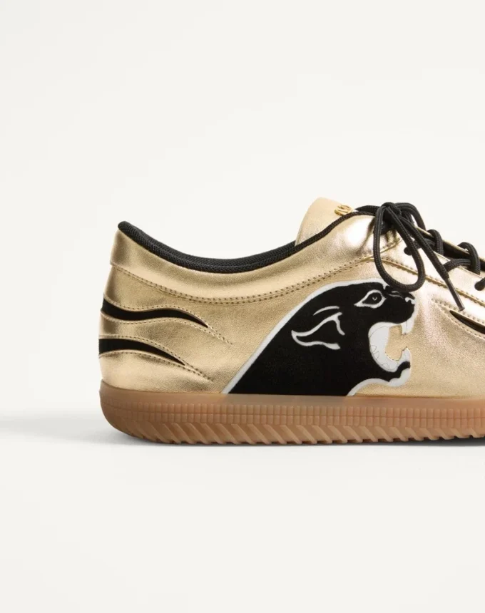Baskets Kicky en cuir nappa laminé Baskets Kicky en cuir nappa laminé