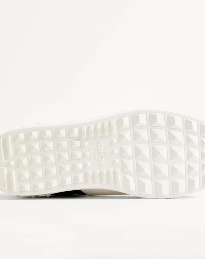 Baskets ouvertes en cuir de veau
