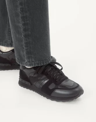 Baskets Rockrunner Camouflage Noir